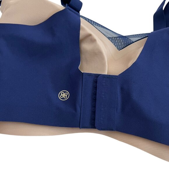 Honey‎ Love Crossover Bra Navy Size 1X 40 D-F Support Wireless Comfort - Picture 6 of 9